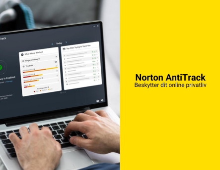 Norton AntiTrack beskytter dit online privatliv