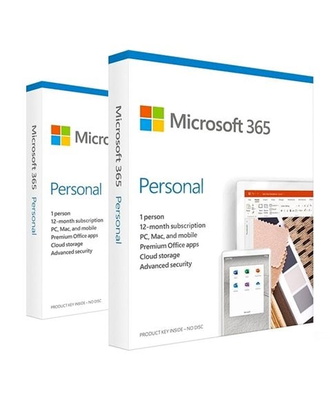 Billede af Microsoft 365 Personal - 5 enheder / 1 år hos e-Gear.dk