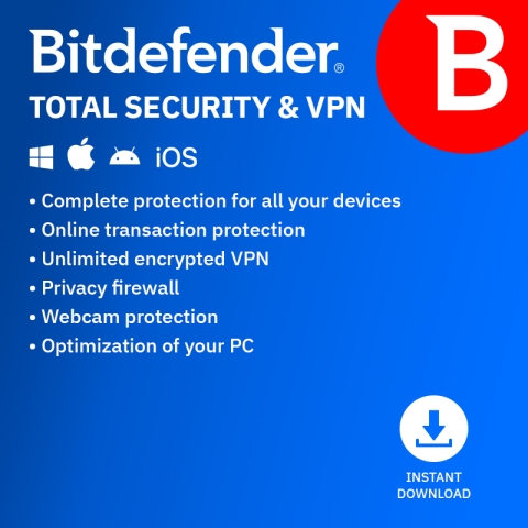 BitDefender Total Security + VPN