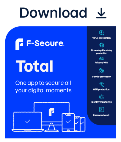 F-Secure Total Security med VPN