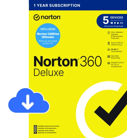 Norton 360 Deluxe med Utilities Ultimate