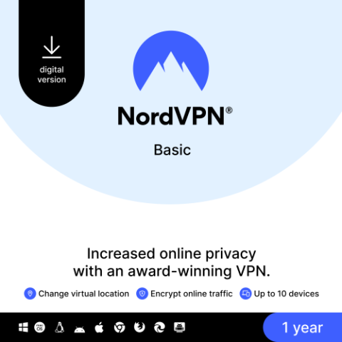 NordVPN Basic 1 år