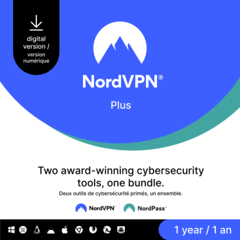 NordVPN Plus 1 år