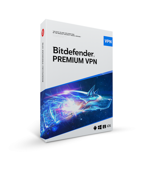 Bitdefender Premium VPN til 10 enheder i 1 år