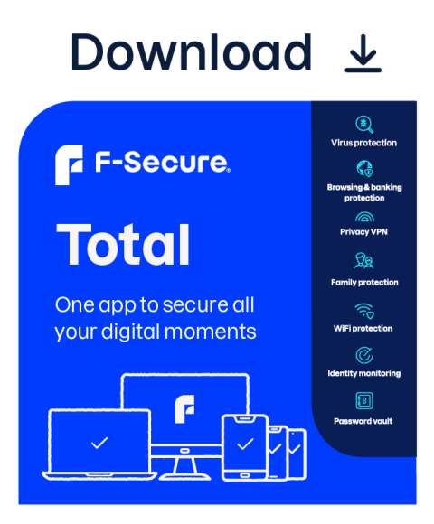 F-Secure Total Security med VPN