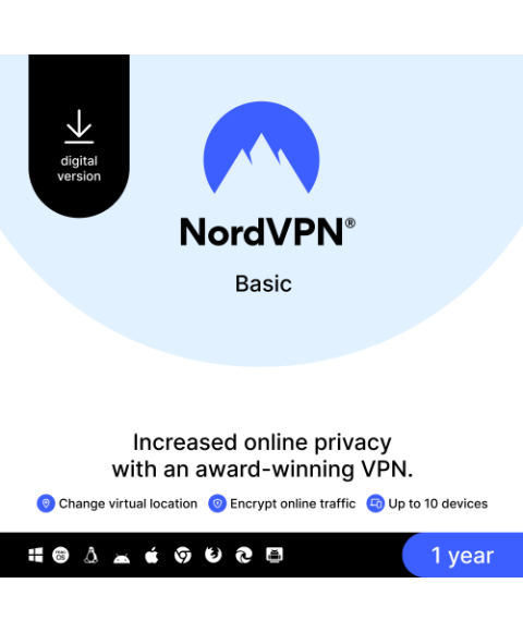NordVPN Basic 1 år