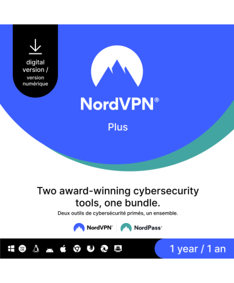 NordVPN Plus 1 år