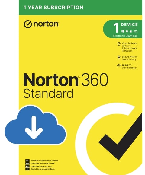 Norton 360 Standard til 1 enhed i 1 år