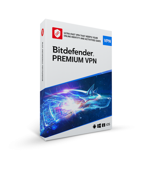 Bitdefender Premium VPN til 10 enheder i 1 år
