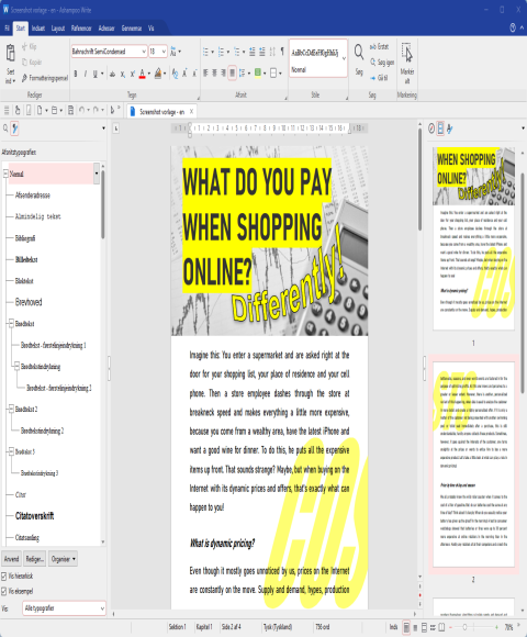 Ashampoo Office 9 Writer