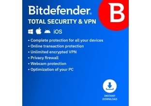BitDefender Total Security + VPN