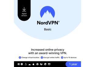 NordVPN Basic til 6 enheder i 1 år