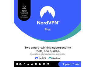 NordVPN Plus til 6 enheder i 1 år