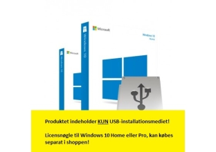 Windows 10 USB installationsmedie