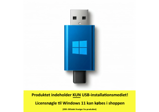 Windows 11 USB-installationsmedie