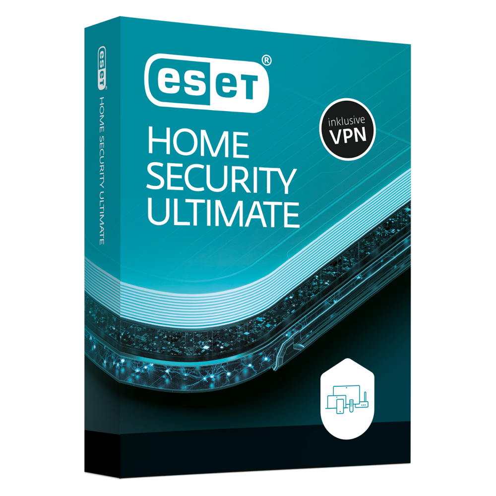 ESET Home Security Ultimate – 10 enheder / 1 år