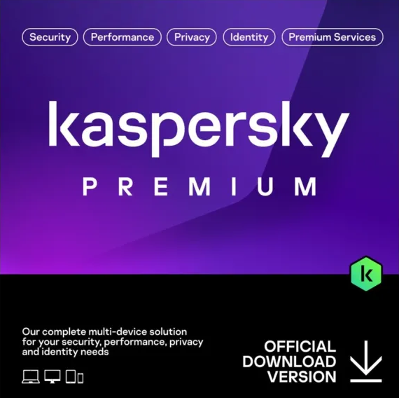 Se Kaspersky Premium - 1 enhed / 1 år hos e-Gear.dk