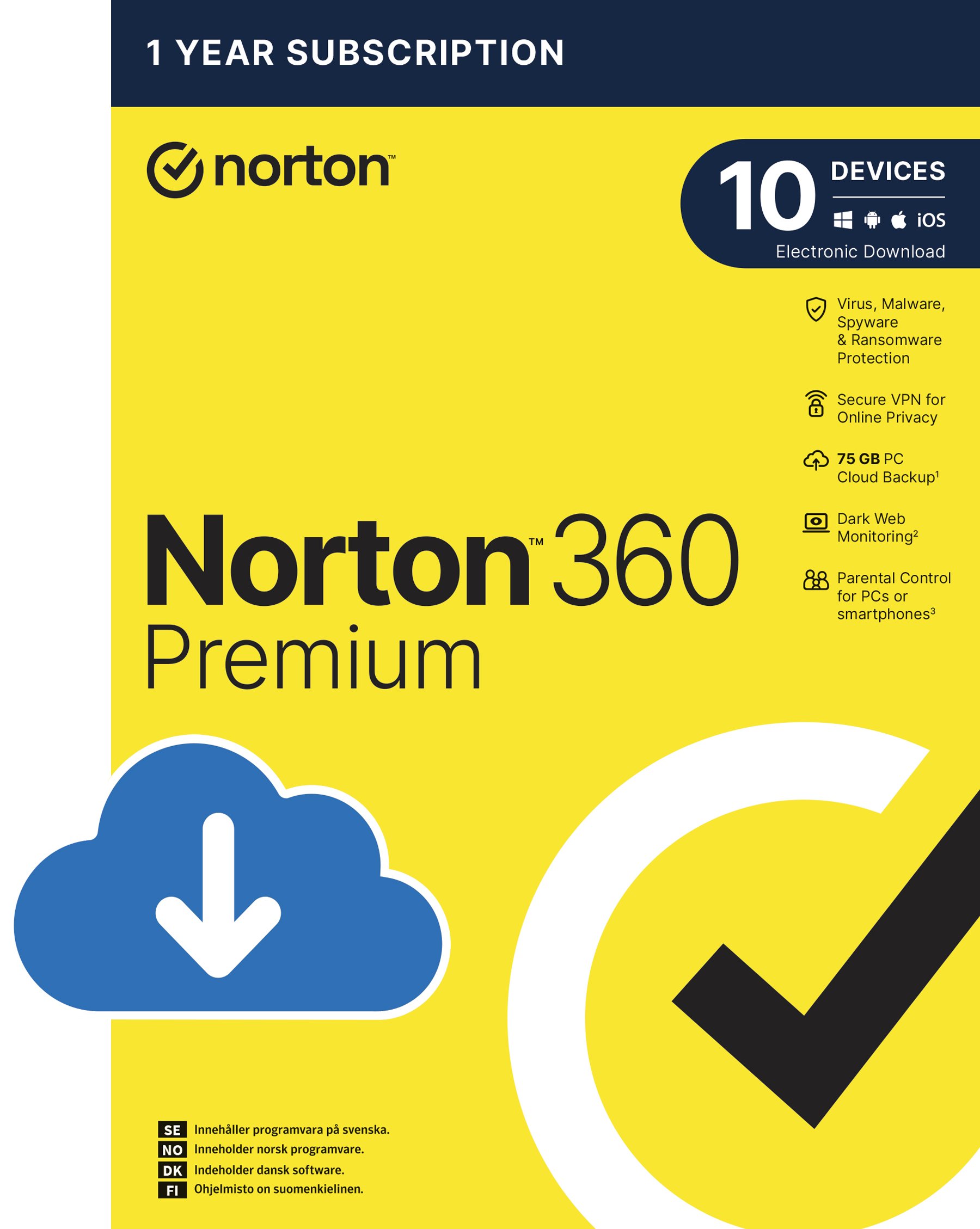 Billede af Norton 360 Premium