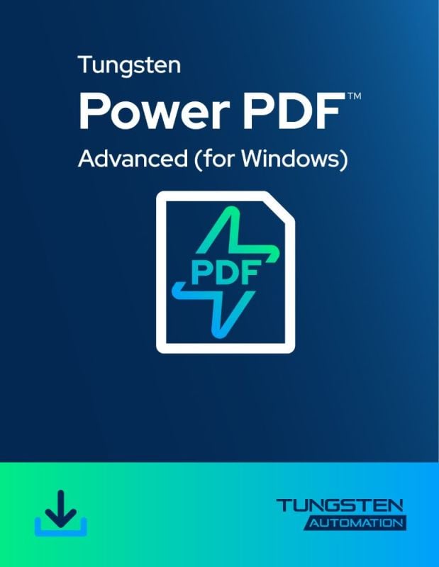 Tungsten Power PDF Advanced 2025.3