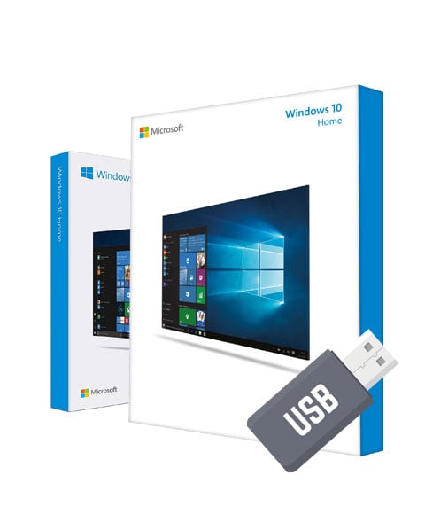 Billede af Windows 10 Home USB