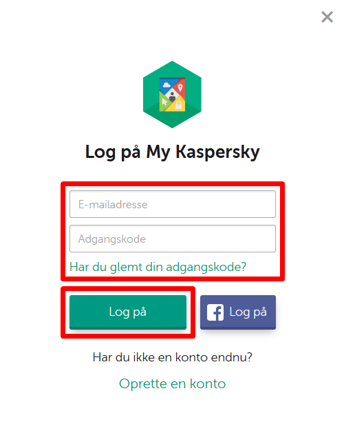 Sådan registrerer du din Kaspersky licens adgangskode