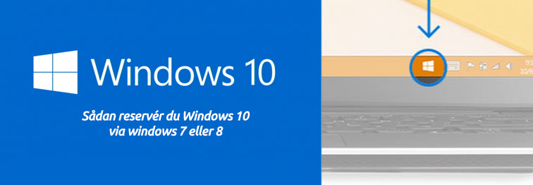 Sådan reserverer du din version af Windows 10