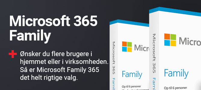 Microsoft 365 family banner